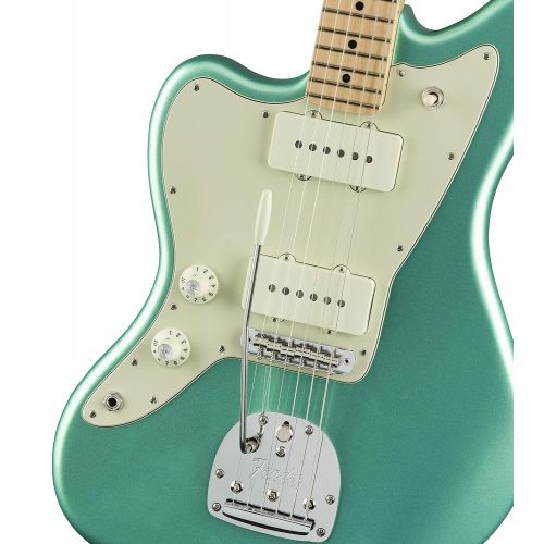  Fender American Professional Jazzmaster Left-Handed - Mystic Seafoam with Maple Fingerboard