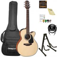 Fender Takamine GX18CE-KIT-2 Solid Spruce 3/4 Size Taka-mini Acoustic-Electric Guitar