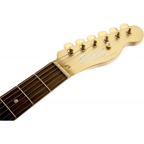  Squier by Fender J5 Signature Series Telecaster Electric Guitar - Laurel Fingerboard - Frost Gold