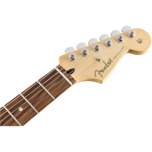  Fender Player Stratocaster Electric HSS Guitar - Floyd Rose - Maple Fingerboard - Polar White