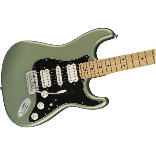  Fender Player Stratocaster Electric HSS Guitar - Floyd Rose - Maple Fingerboard - Polar White