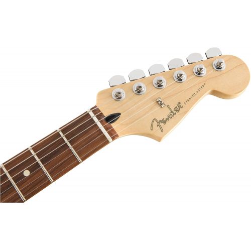  Fender Player Stratocaster Electric HSS Guitar - Floyd Rose - Maple Fingerboard - Polar White