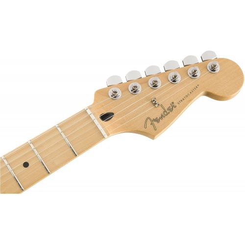  Fender Player Stratocaster Electric HSS Guitar - Floyd Rose - Maple Fingerboard - Polar White