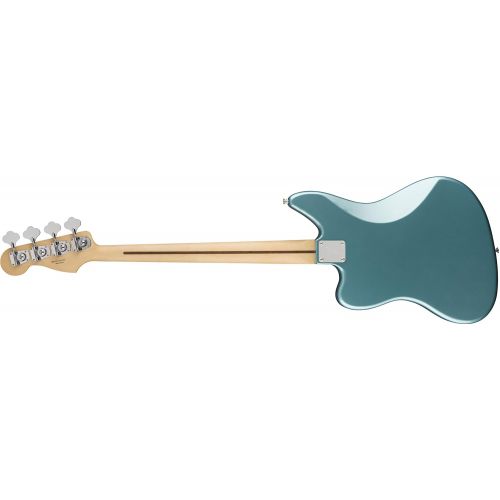 Fender Player Jaguar Electric Bass Guitar - Pau Ferro - Sea Green Metallic