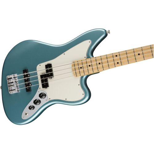  Fender Player Jaguar Electric Bass Guitar - Pau Ferro - Sea Green Metallic
