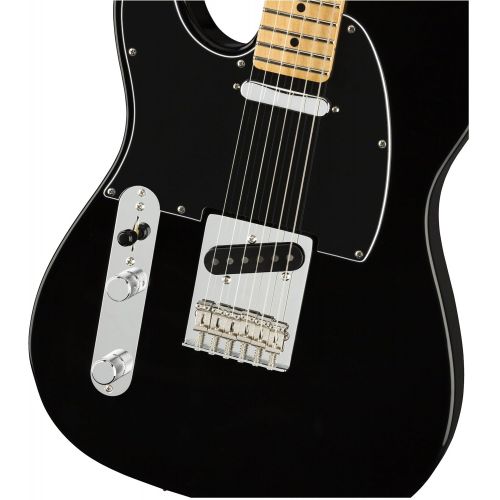  Fender Player Telecaster Electric Guitar - Maple Fingerboard - Black