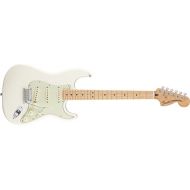 Fender 6 String Deluxe Roadhouse Stratocaster Electric Guitar, Maple Fingerboard, Olympic White (0147302305