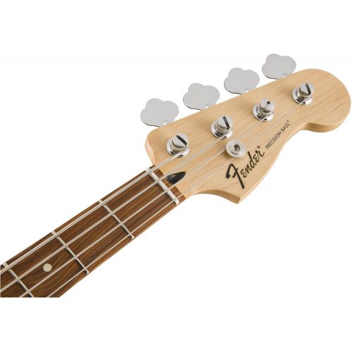  Fender 4 String Standard Precision Electric Bass Guitar-PAU Ferro Fingerboard, Black (146103506