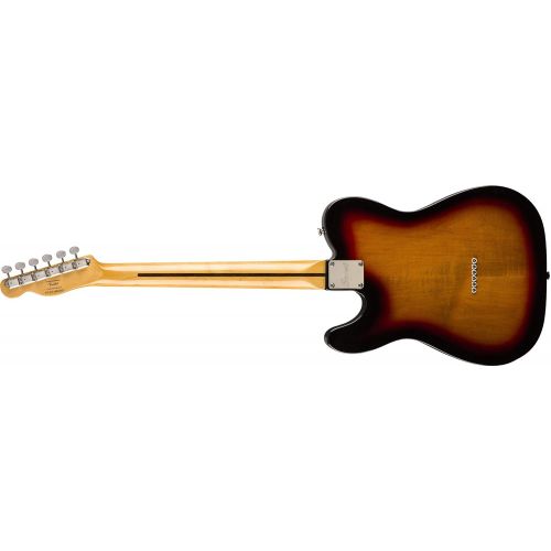  Squier by Fender Classic Vibe 70s Telecaster Thinline Electric Guitar - Maple - 3-Color Sunburst