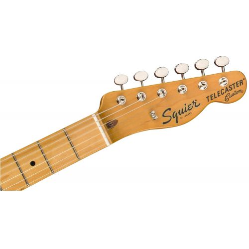  Squier by Fender Classic Vibe 70s Telecaster Thinline Electric Guitar - Maple - 3-Color Sunburst