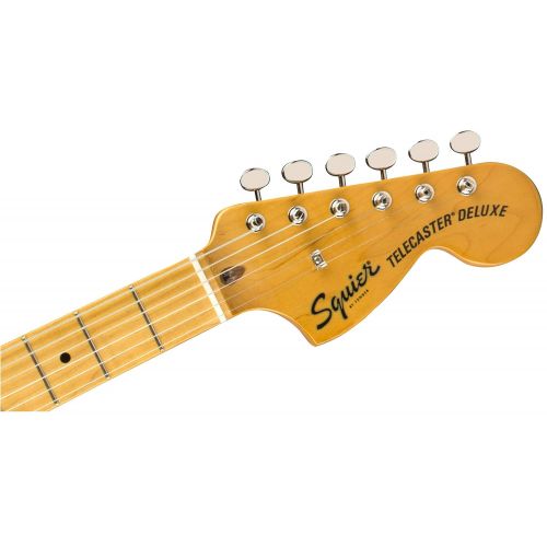  Squier by Fender Classic Vibe 70s Telecaster Thinline Electric Guitar - Maple - 3-Color Sunburst