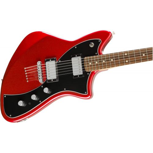  Fender Alternate Reality Meteora Electric Guitar - HH - Pau Ferro - Candy Apple Red