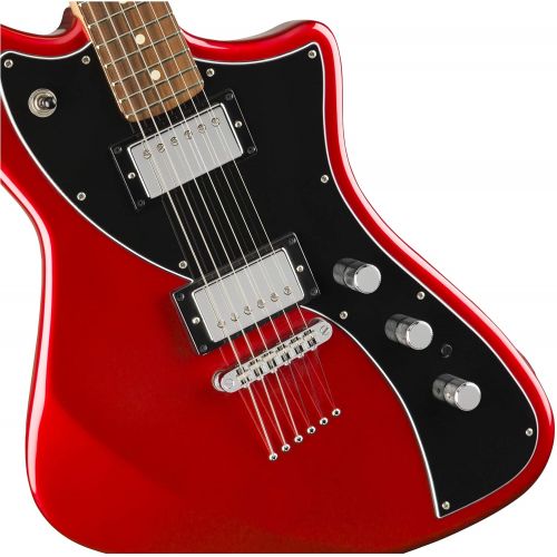  Fender Alternate Reality Meteora Electric Guitar - HH - Pau Ferro - Candy Apple Red