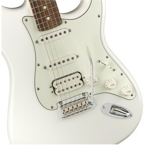  Fender Player Stratocaster HSS Electric Guitar - Pau Ferro Fingerboard - Polar White