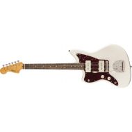 Squier by Fender Classic Vibe 60s Jazzmaster Left-Handed Electric Guitar - Laurel - Olympic White