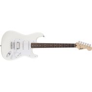 Fender 6 String Bullet Stratocaster Electric Guitar-HSS-Hard Tail-Rosewood Fingerboard-Arctic White (0311005580