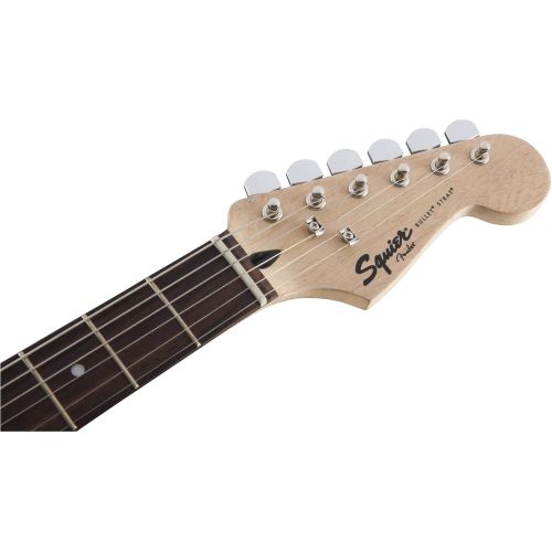  Fender 6 String Bullet Stratocaster Electric Guitar-HSS-Hard Tail-Rosewood Fingerboard-Arctic White (0311005580
