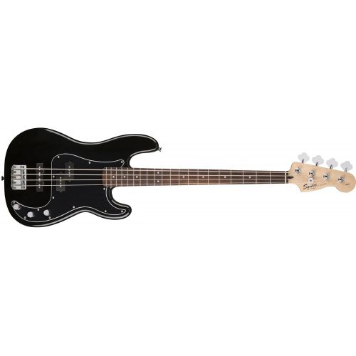  Squier by Fender PJ Electric Bass Guitar Beginner Pack with Rumble 15 Amplifier - Brown Sunburst Finish