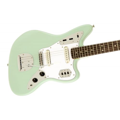  Squier by Fender Vintage Modified Jaguar Electric Guitar - Surf Green