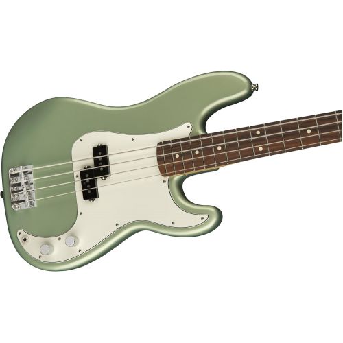  Fender Player Precision Electric Bass Guitar - Pau Ferro Fingerboard - Sea Green Metallic