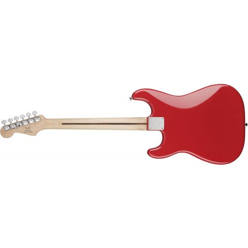  Fender 6 String Bullet Stratocaster Electric Guitar-Hard Tail-Rosewood Fingerboard-Fiesta Red (311001540)