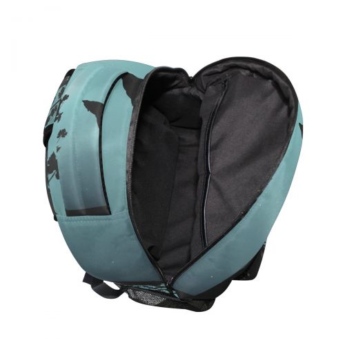  FengYe Backpack Travel Evening Moon Wolf School Bookbags Shoulder Laptop Daypack College Bag for Womens Mens Boys Girls