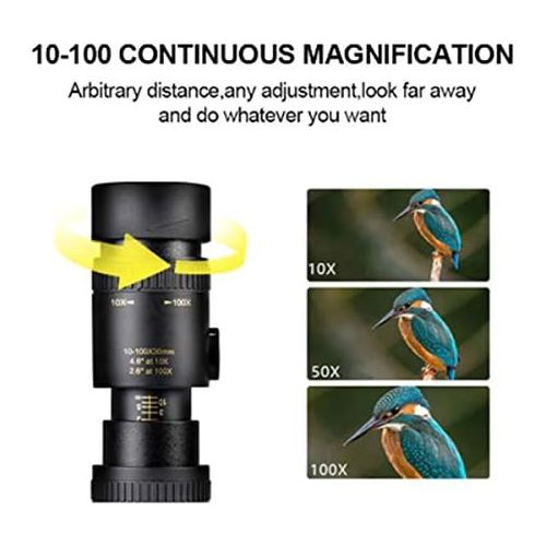  [아마존베스트]-Service-Informationen Fengstore 4K 10-300x40mm Super Telephoto Zoom Telescope for Beach Travel