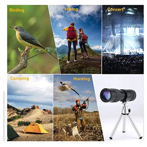  [아마존베스트]-Service-Informationen Fengstore 4K 10-300x40mm Super Telephoto Zoom Telescope for Beach Travel