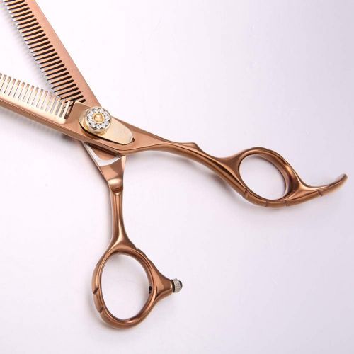  Fenice 7.0 inch Double-Sided Teeth Pet Grooming Scissors Dog/Cat Pet Hair Salon Thinning Shears