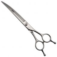 Fenice Curved Scissors Pet Dog Grooming Shears Japan 440C Professional Pets Groomer Equipment Tool