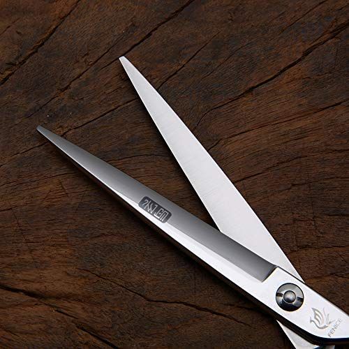  Fenice 7.0 inch Professional JP440C Pet Hair Scissors for Dog Grooming Cutting Straight Shears