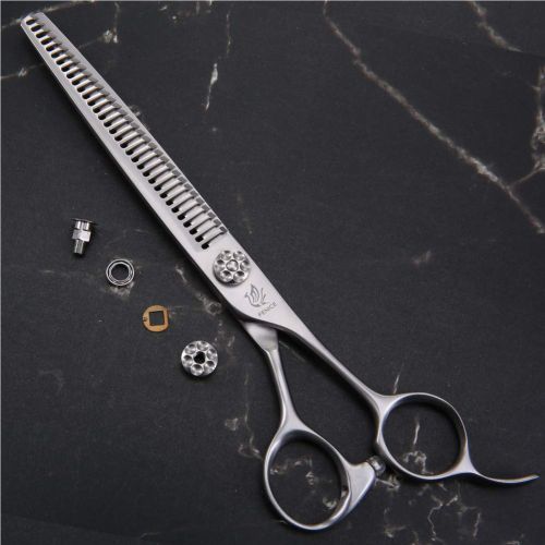  Fenice 7.0 Pet Grooming Thinning Scissors Dogs Hair Cutting Shears Thinning Rate 65-70%
