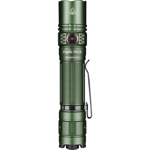  Fenix Flashlight PD35 V3.0 Flashlight (Tropic Green)