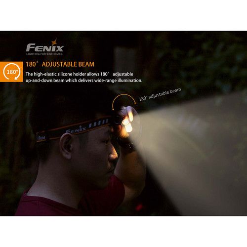  Fenix Flashlight HM23 Compact Ultralight Headlamp