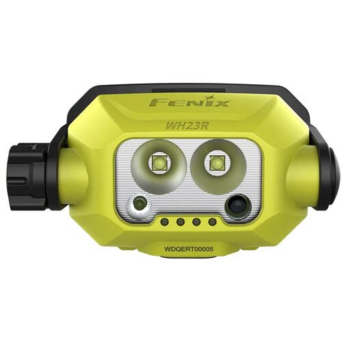  Fenix Flashlight WH23R Work Headlamp (Black/Yellow)