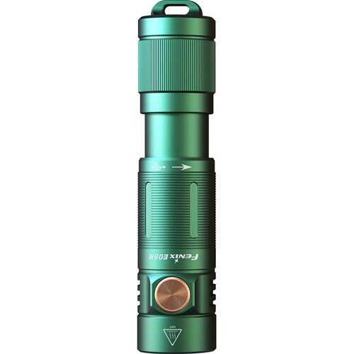  Fenix Flashlight E05R Rechargeable Keychain Flashlight (Green)