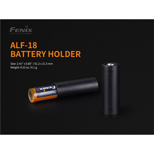  Fenix Flashlight ALF-18 18650 Battery Sleeve