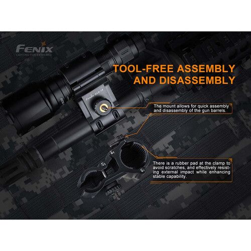  Fenix Flashlight ALG-18 Flashlight Barrel Mount