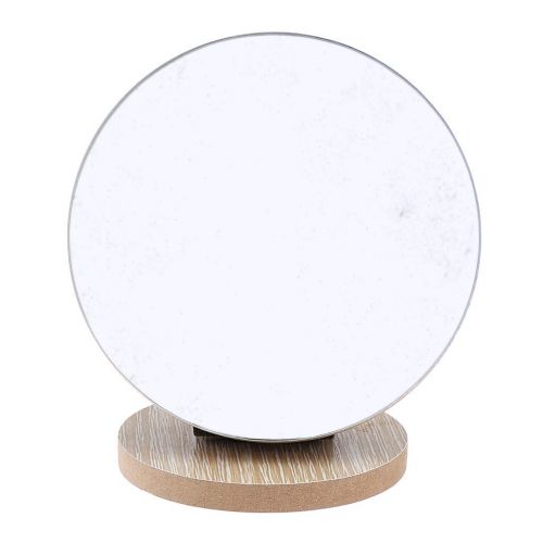  Fenteer Gorgeous Makeup Mirror, Desktop Vanity Mirror with Foldable Design, Cosmetic Mirror with...