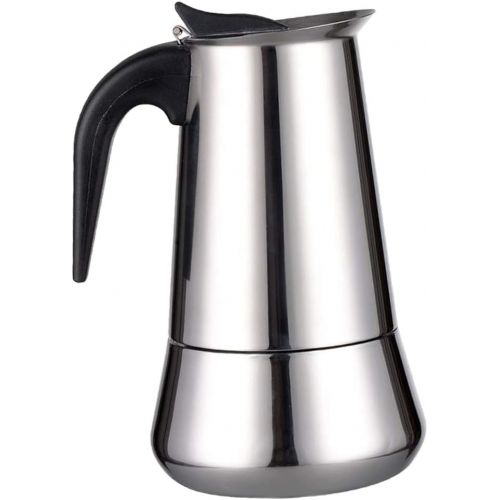  Fenteer Espressokocher/Espressokanne aus Edelstahl - 9 Tasse