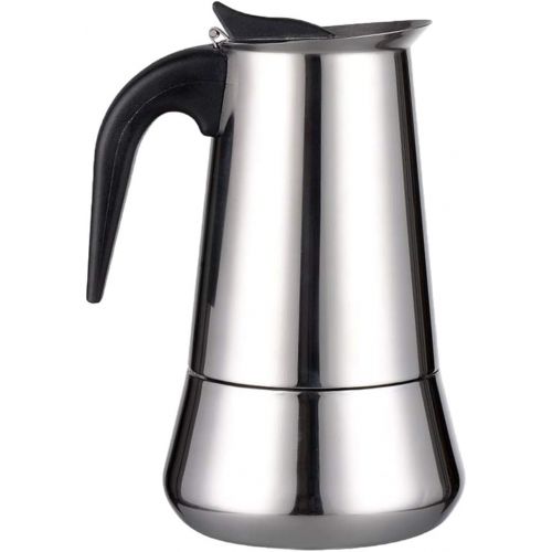  Fenteer Espressokocher/Espressokanne aus Edelstahl - 9 Tasse