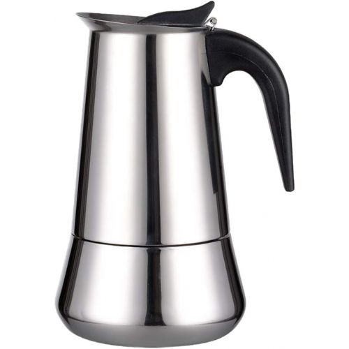  Fenteer Espressokocher/Espressokanne aus Edelstahl - 9 Tasse