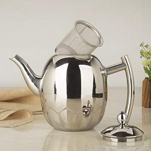  Fenteer Teekanne Teebereiter Kaffeekanne Teesieb Kanne - 1,5 L
