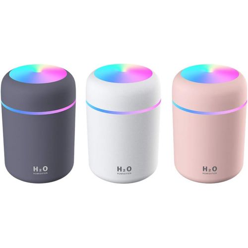  Fenteer Humidifier, USB Powered Air Purifier Aromatherapy Allergy Aroma Essential Oil Diffuser Defuser for Home Office Spa Car (1 Humidifier + 5 Cotton Sticks)