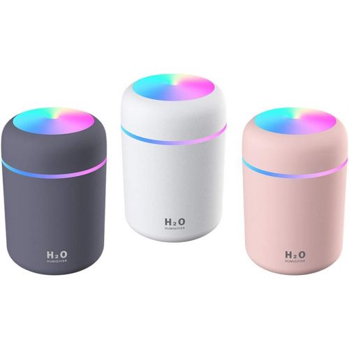  Fenteer Humidifier, USB Powered Air Purifier Aromatherapy Allergy Aroma Essential Oil Diffuser Defuser for Home Office Spa Car (1 Humidifier + 5 Cotton Sticks)