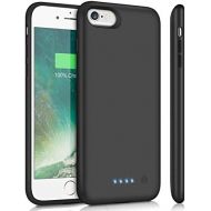 [아마존베스트]Feob Battery Case for iPhone 6Plus/6s Plus/7Plus /8Plus, Upgraded 8500mAh Portable Charging Case Extended Battery Pack for iPhone 6s Plus/6 Plus/7 Plus /8 Plus Rechargeable Charger Case