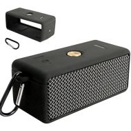 Silicone Protective Case Compatible with Marshall EMBERTON Speaker Portable Cover Speaker Case(Black)