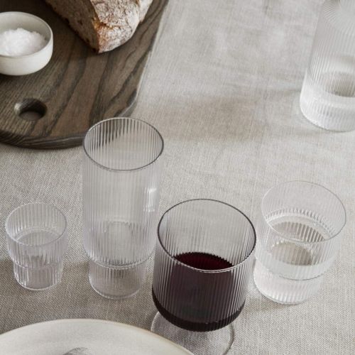  Ferm Living 100373211 Ripple Schnapsglas, Glas