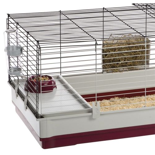  Ferplast Krolik 140 Plus Rabbit Cage, 55.91 x 23.62 19.62 x 19.68