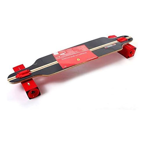 Ferrari Longboard Skateboard FBW15 Deckmaterial Bambus Lange 103cm ABEC 7 Rollen NEU